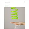 10-Mode Adjustable Garden Hose Nozzle With Coiled Spring Hose