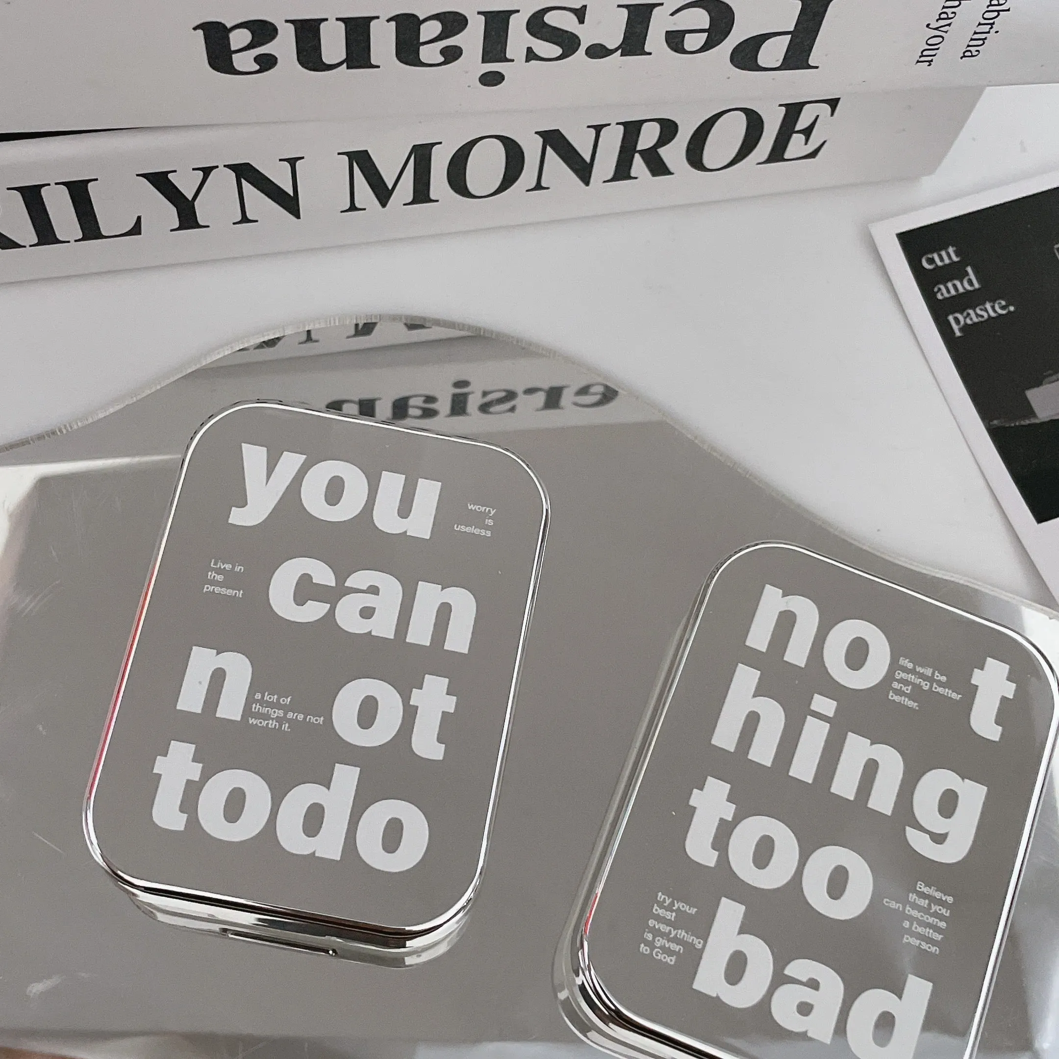 Silver Plating 2-in-1 Lens Case