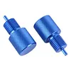 2 Pcs Brake Proportioning Valve Bleeder Tool Aluminum Alloy Valve Bleeding Tool for Disc/DISC/DRUM PV2 PV4 Combination Valves