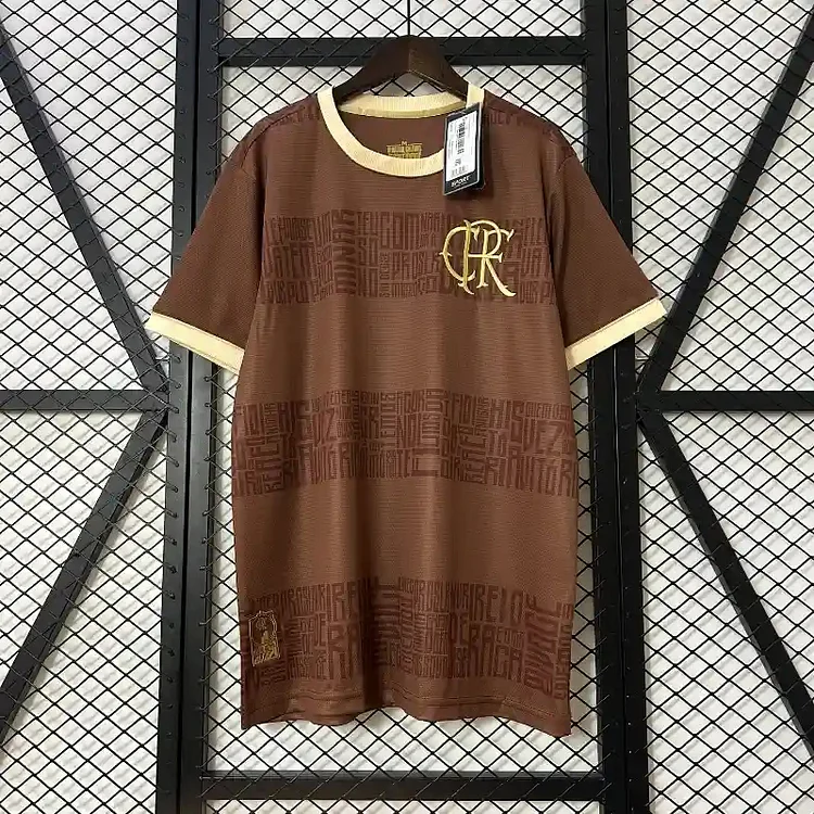 24-25 Flamengo Brown Special Edition Football Jersey