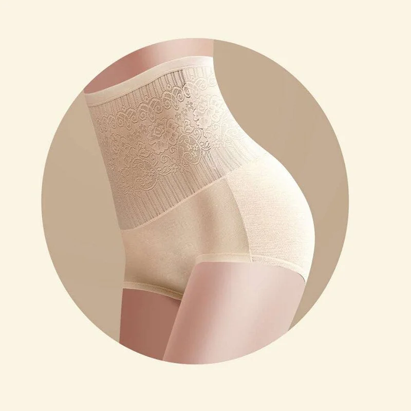 Women's High Waist Body Shaper Panties Seamless Butt Tummy Belly Control Waist Slimming Pants Shapewear Girdle Thin Abdomen Hips