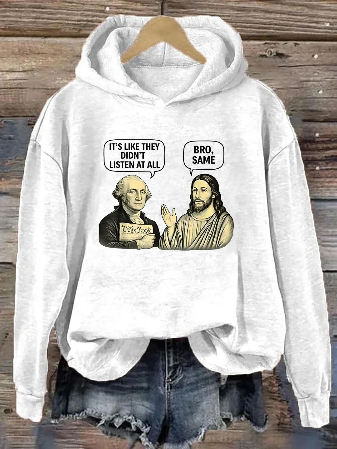 It's Like They Didn't Listen at All Bro Same Hoodie