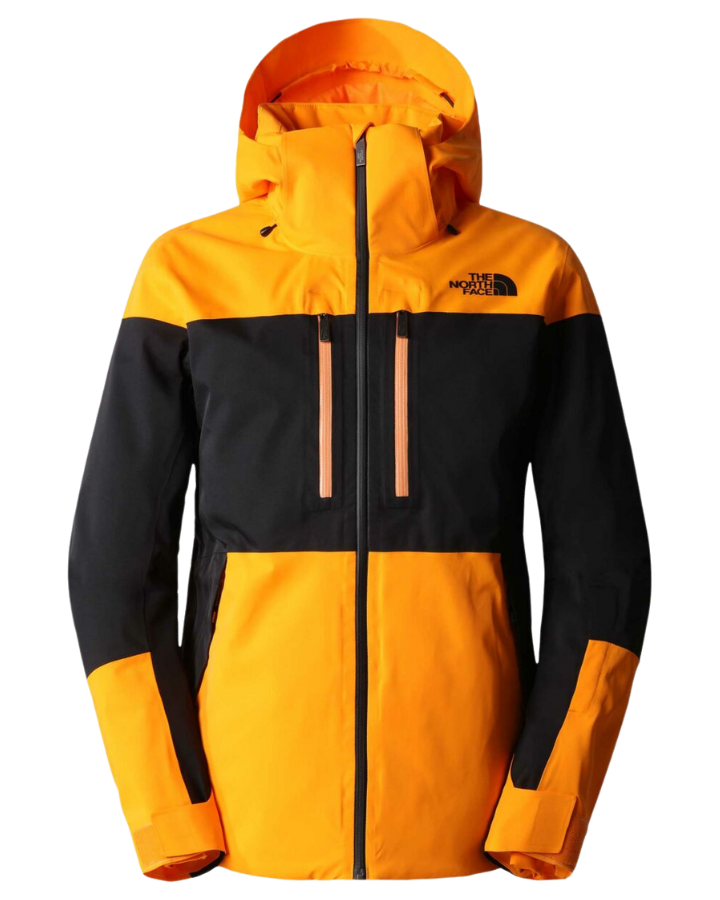 The North Face Men's Chakal Jacket - Cone Orange / TNF Black - 2023