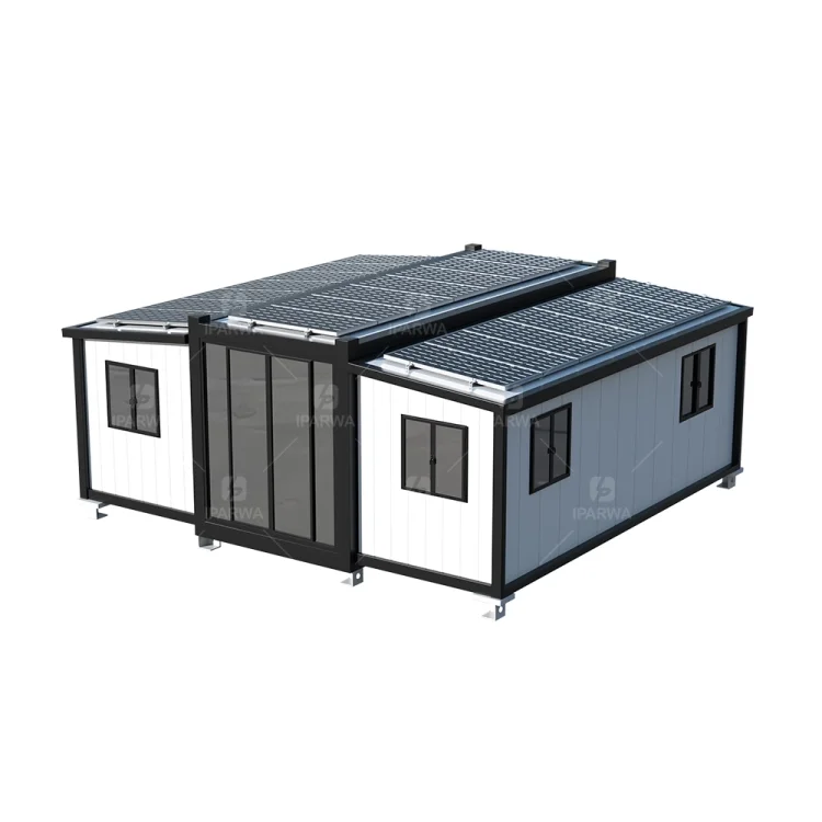 IPARWA E2 37.1m² Container House Prefab Expandable House With Solar Panel