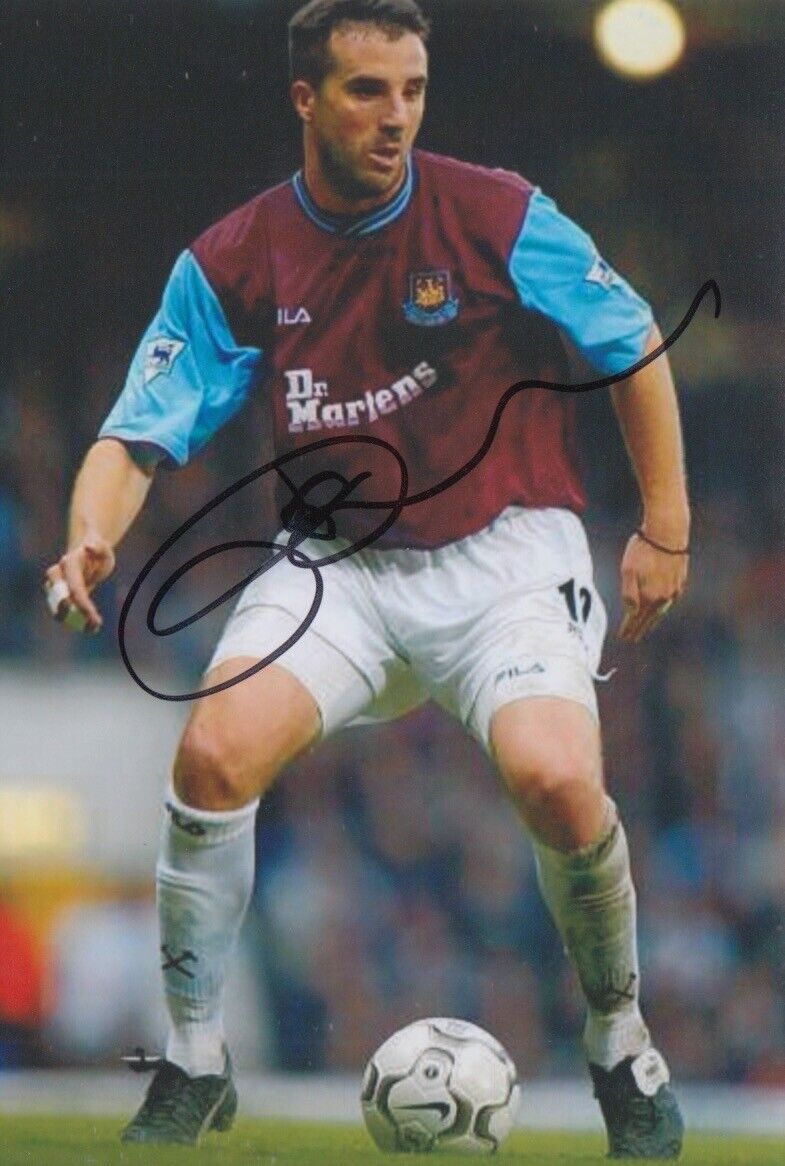 IAN PEARCE HAND SIGNED 6X4 Photo Poster painting WEST HAM UNITED FOOTBALL AUTOGRAPH