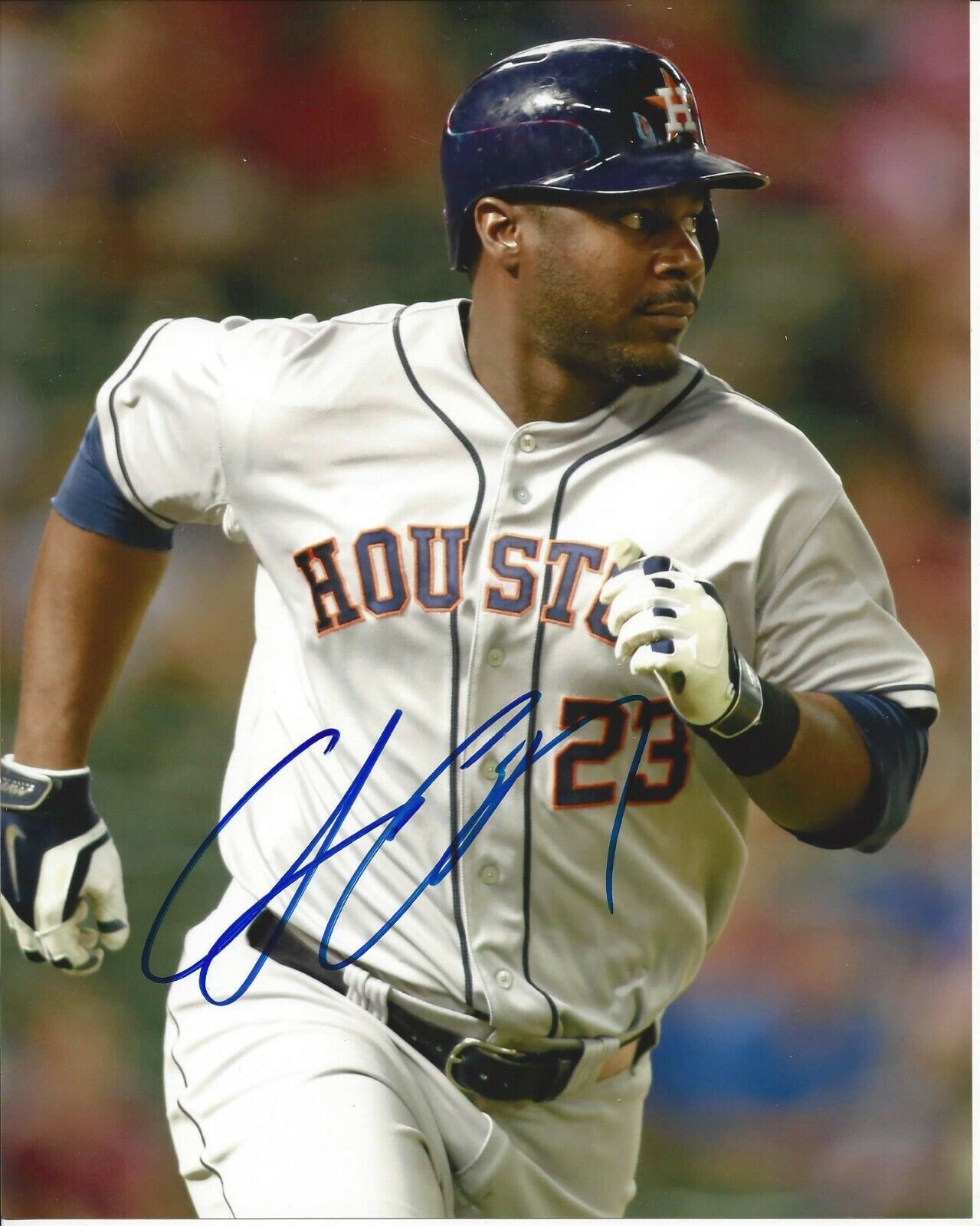 Chris Carter Autographed 8x10 Houston Astros#S804