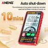 Portable Multimeter Auto Range 6000 Counts Capacitor Tester for Ohm Hz (Red)