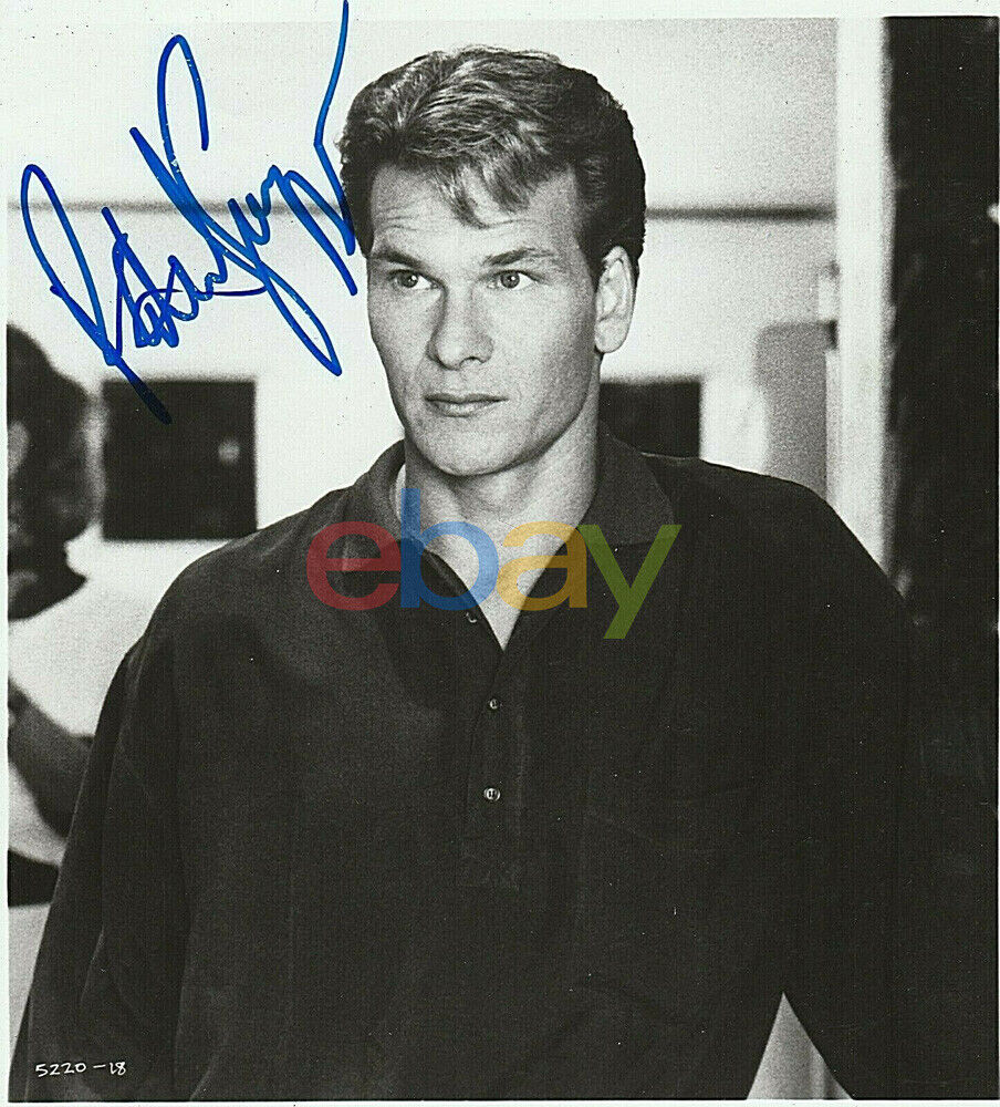 Patrick Swayze Autograph Signed 8x10 Photo Poster painting reprint