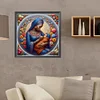 (40*40cm)Mother and Son - Full Round Drill Diamond Painting