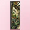 Corner Of Plant House-11CT Stamped Cross Stitch 30*80cm/11.81*31.5in(Big Size) tapestrymarket