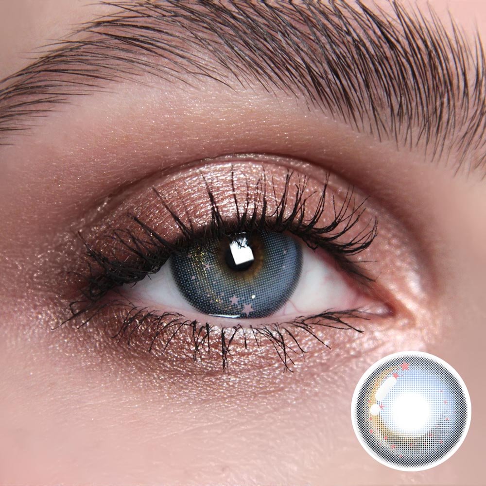 Nasa Blue Contact Lenses(12 months wear)