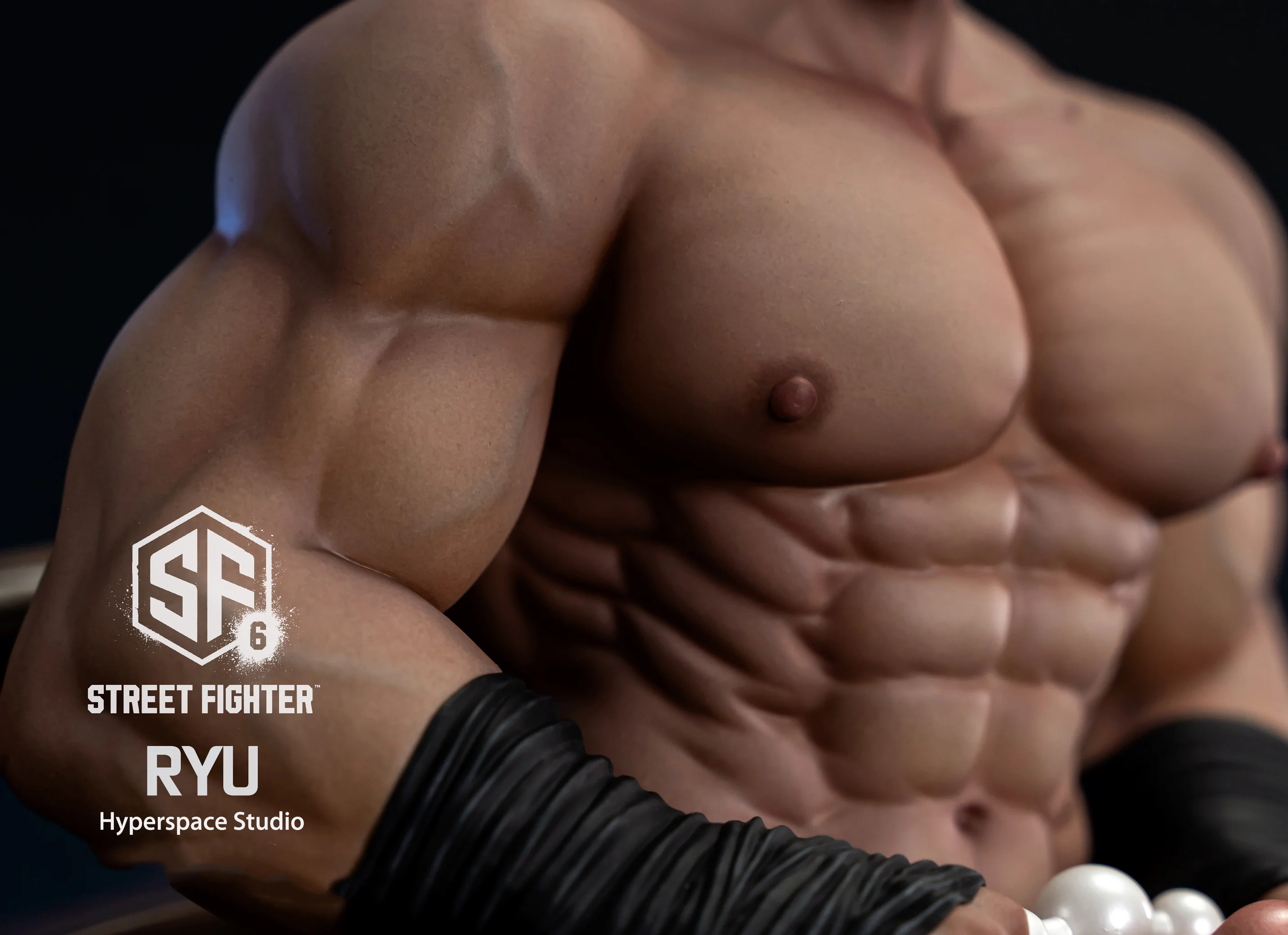 ストリートファイター Hyperspace リュウ ガレージキットスタチュー 1/6 Scale Ryu with LED - Street Fighter Resin Statue