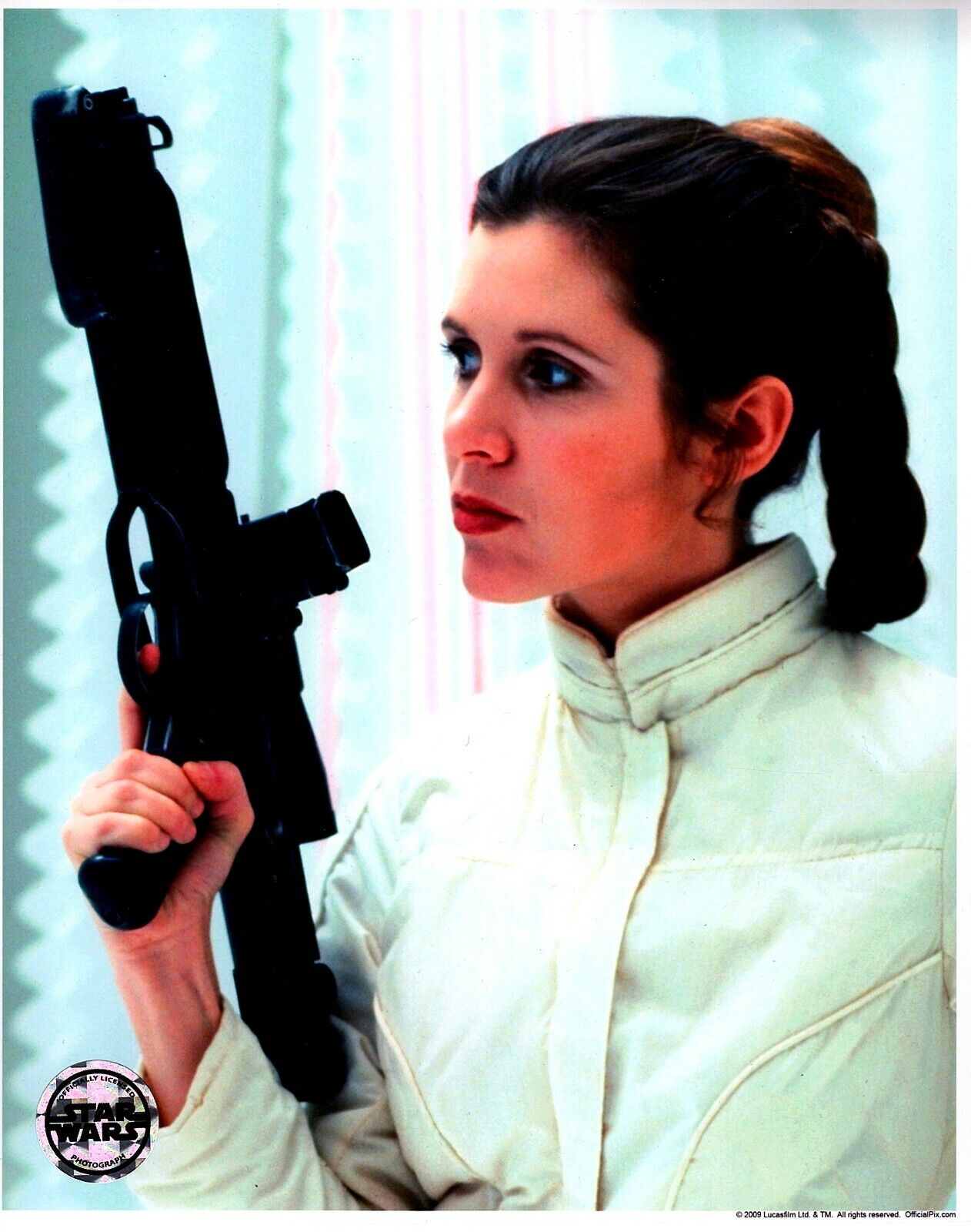 CARRIE FISHER Unsigned 8x10 Photo Poster painting Star Wars Official Pix Princess Leia OPX 2009