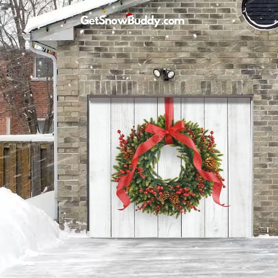 SnowBuddy Garage Door Covers Christmas 2024 Buy 2 Free Shipping