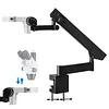 [US Local Warehouse] Aluminum Alloy Stand Holder Adjusted Up and Down for Binocular Stereo Microscope