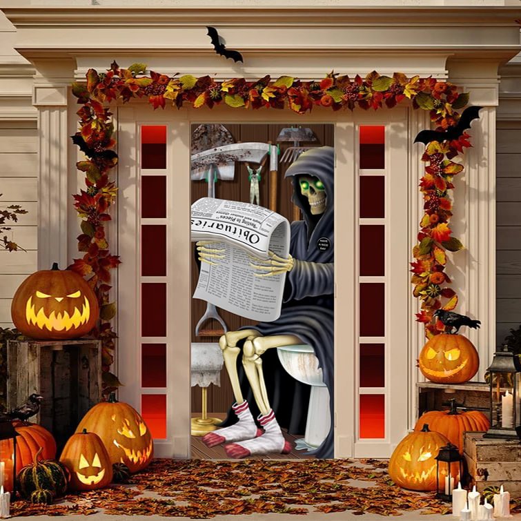 Beistle Zombie Door Cover