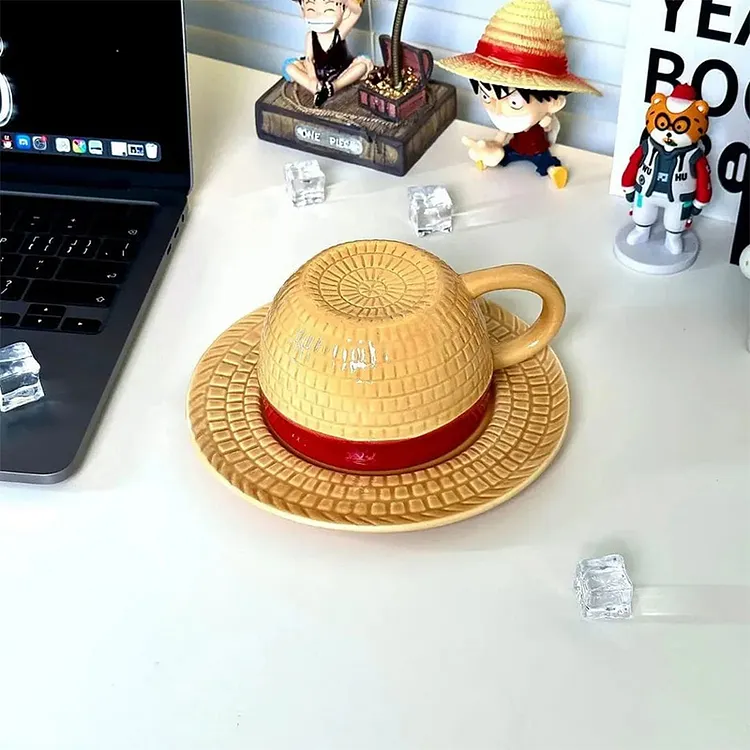 One Piece Pirate Hat Shape Mugs