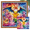 Pokémon-11CT Stamped Cross Stitch 40*40cm/15.75*15.75in