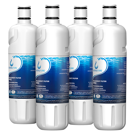 KitchenAid KRMF706ESS01 Water Filter (OEM) EDR2RXD1 W10413645A , Whirlpool  filter 2-pack
