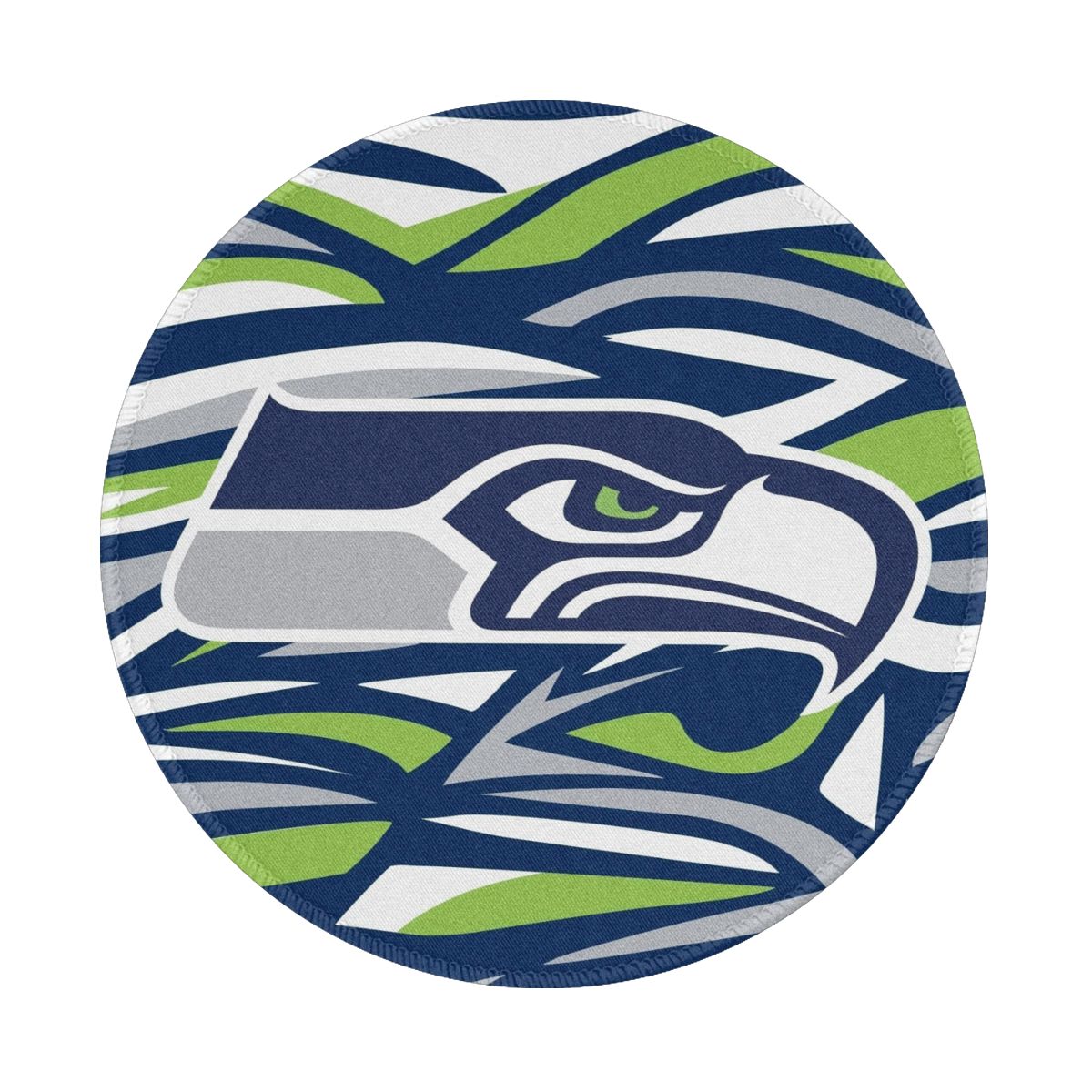 Seattle Seahawks Circle Logo Non-Slip Rubber Round Mouse Pad