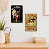 2PCS Beer Girl - Vintage Metal Signs Set - 20*30cm/30*40cm