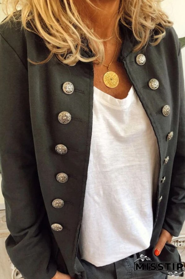 Fashion Casual Cotton Slim Jacket