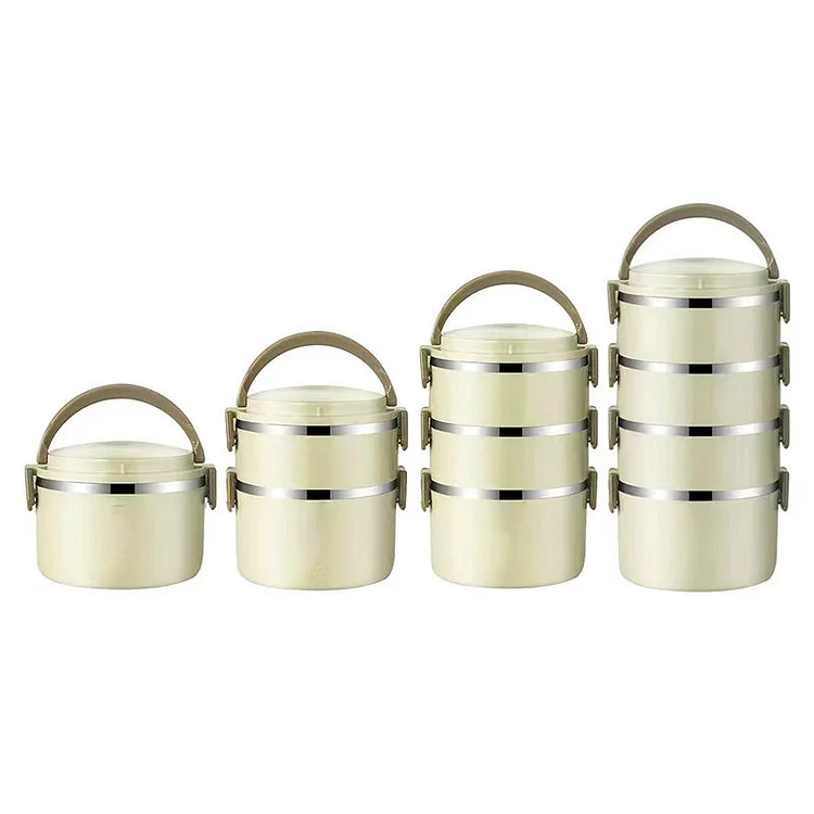 Stainless Steel Insulated Multi-Layer Lunch Box
