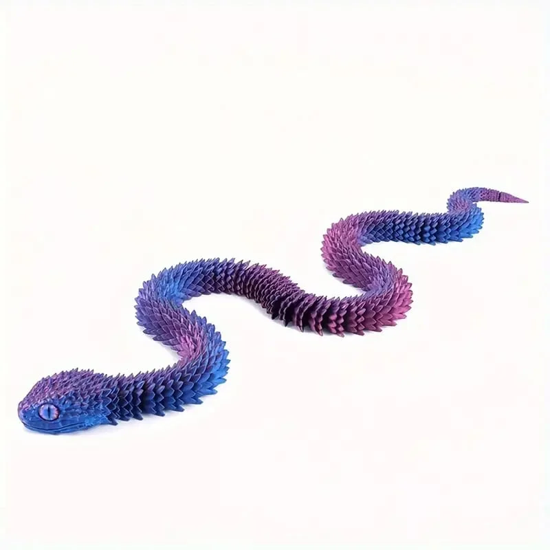 🔥3D Printed Multi-Joint Movable Snake Toy-Buy 2 Get Free Shipping
