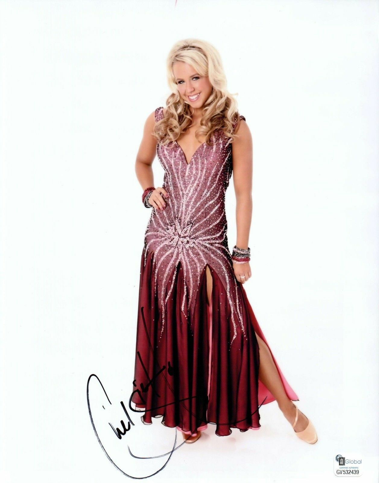 Chelsie Hightower Signed 8X10 Photo Poster painting Autograph Dancing With the Stars GV532439