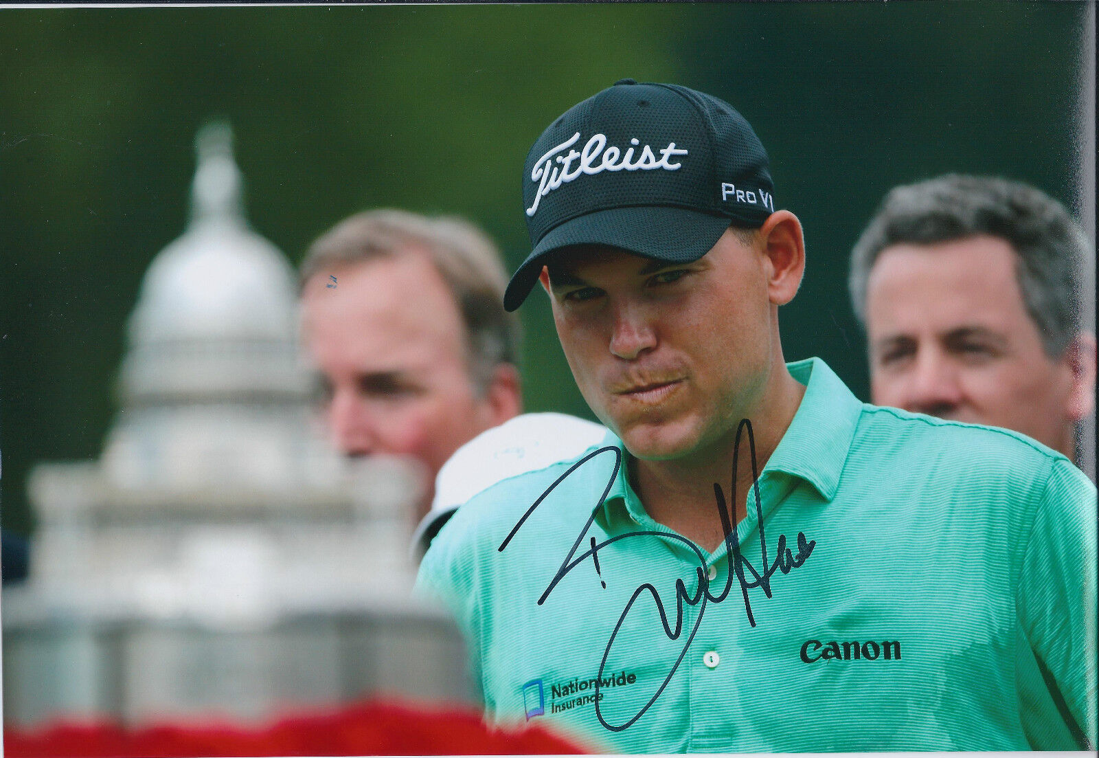 Bill HAAS SIGNED Photo Poster painting AFTAL Autograph COA AT&T National Congressional Winner