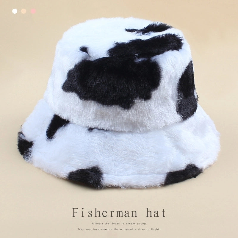 Hot Selling Fashion New Milk Pattern Fashion Basin Hat