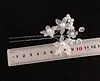 Lovely Snowflake Flower U Shape Hair Pins for Event Hair Styling