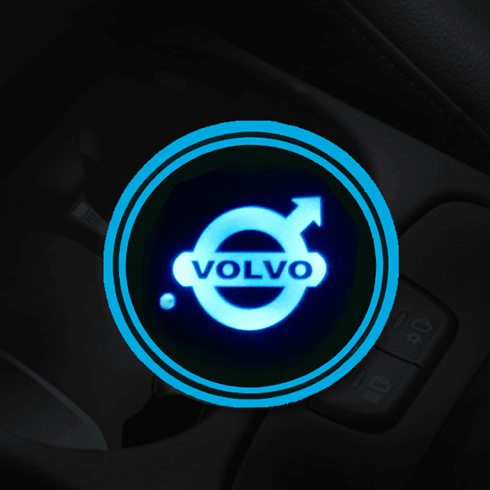 Volvo-Compatible LED Cup Holder Light