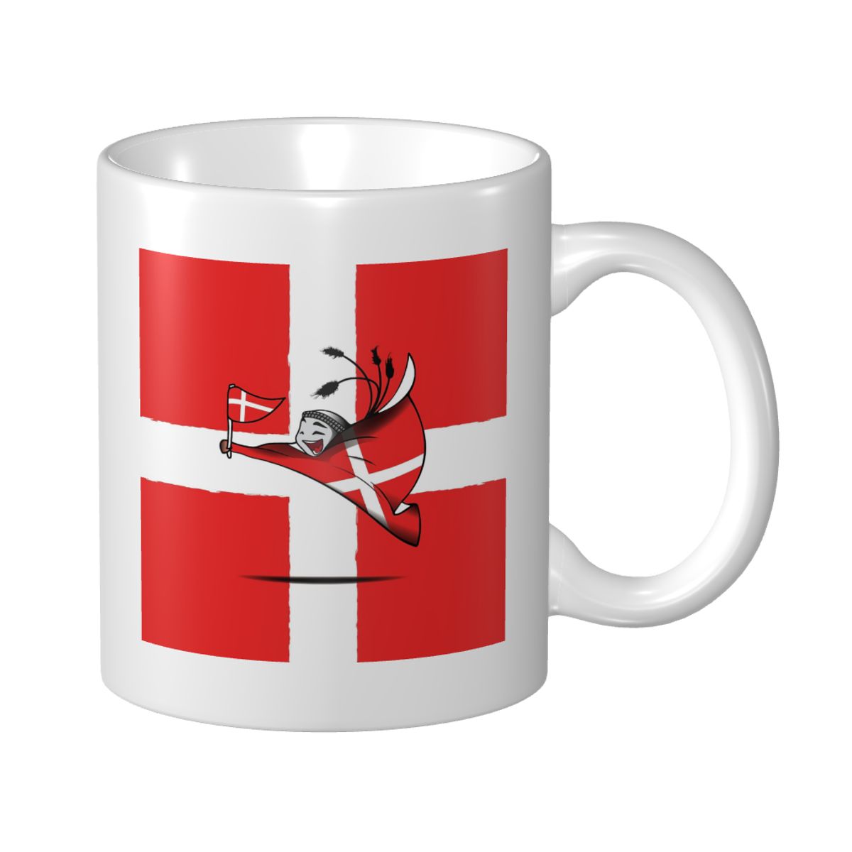 Denmark World Cup 2022 Mascot Mug
