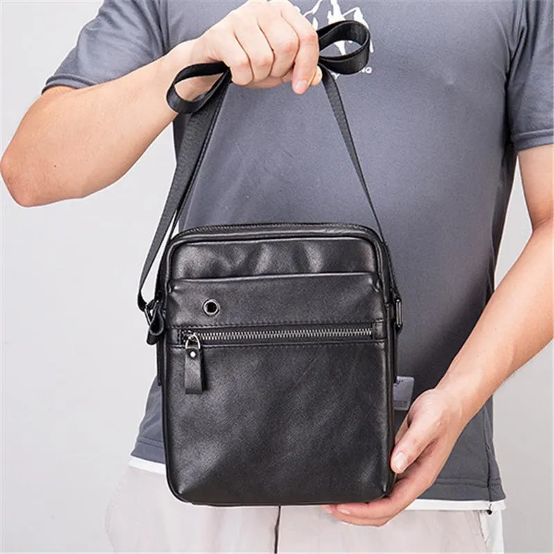 Casual Vintage Style Crossbody Packs Business Messenger Bag Shoulder Bag