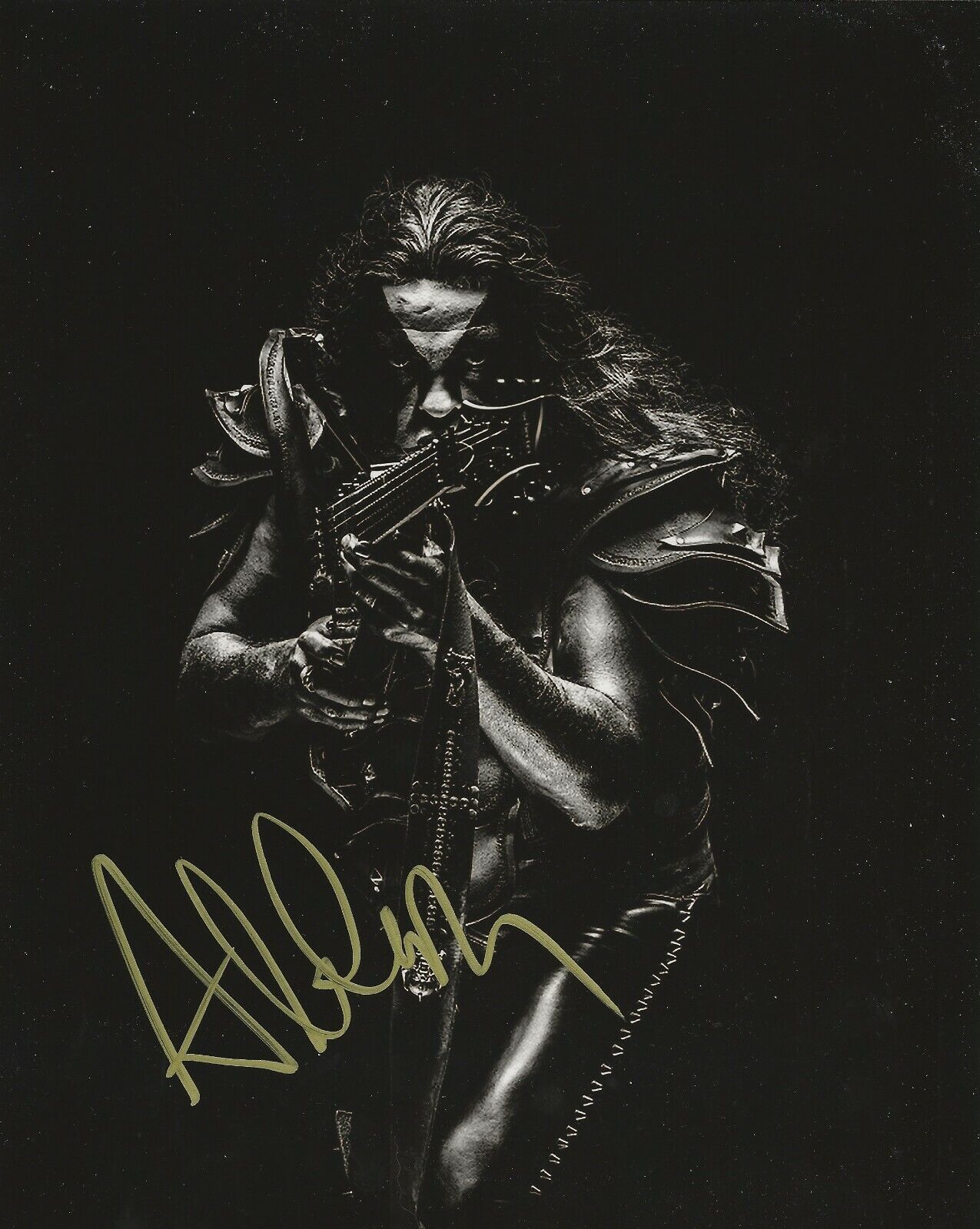 Abbath Doom Occulta REAL hand SIGNED Photo Poster painting #2 COA Autographed