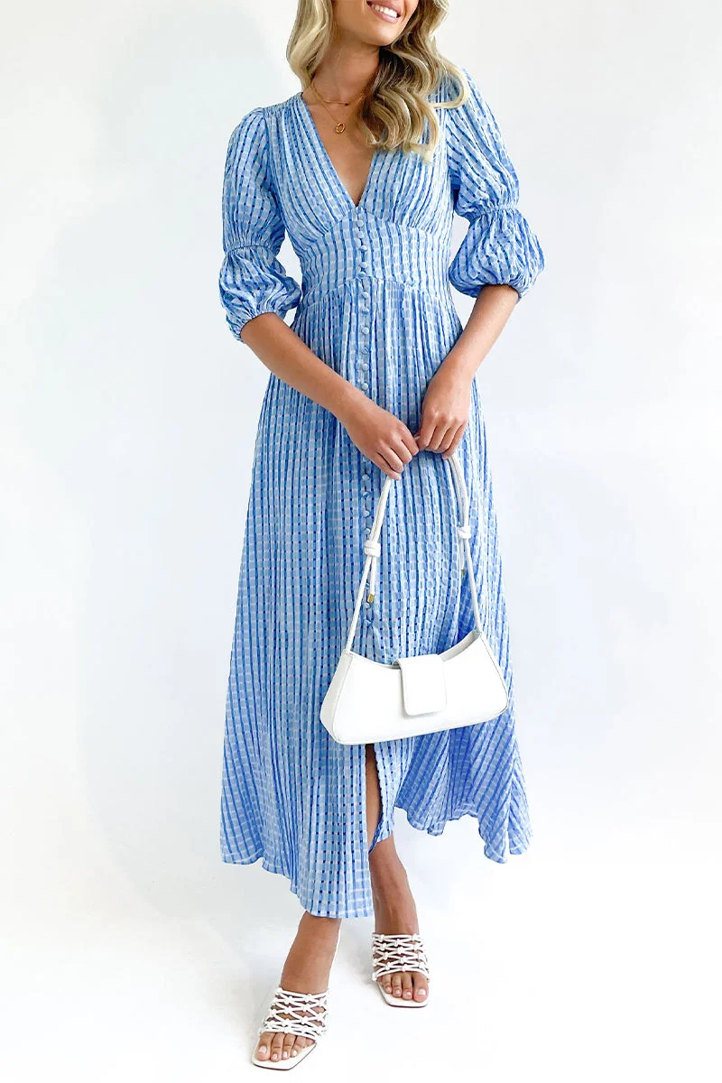 V Neck A Line Dresses