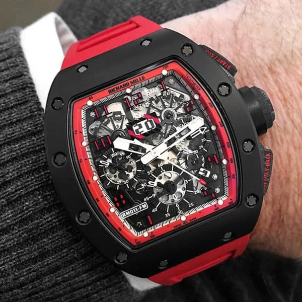 RICHARD MILLE RM 11 Automatic Flyback Chronograph Midnight Fire