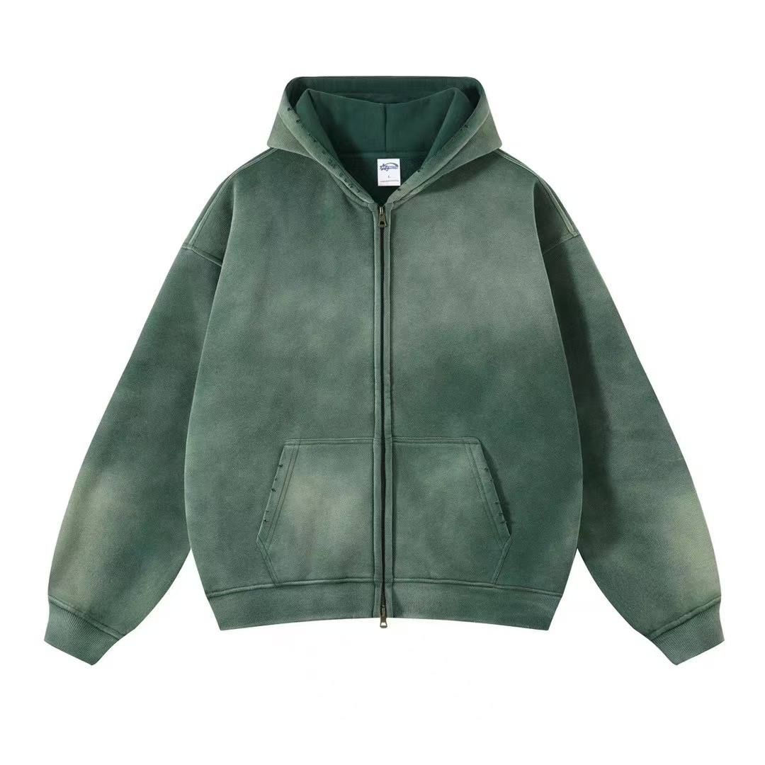 Tie-dye Green Hoodie  officialsvtshop
