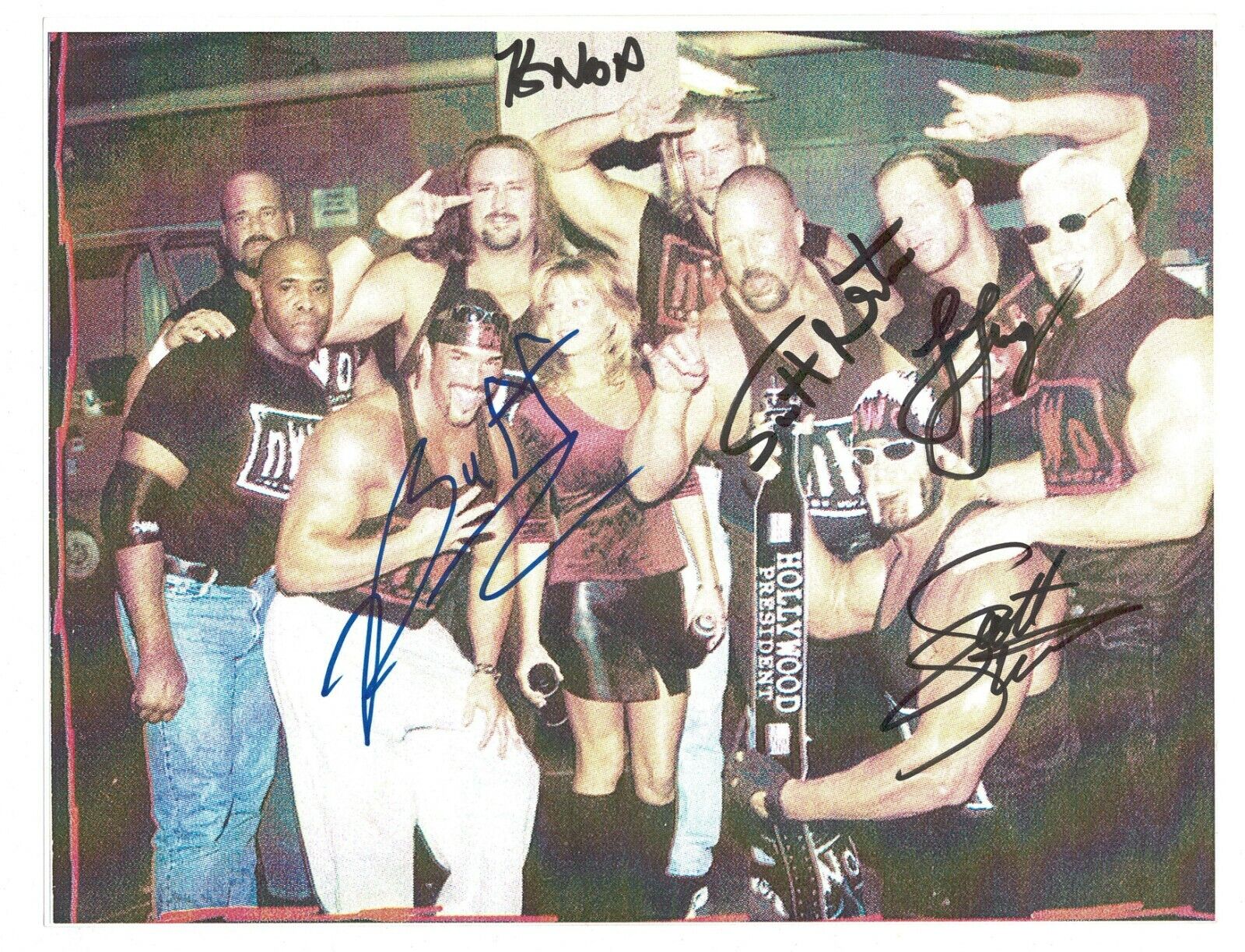 New World Order signed autographed magazine Photo Poster painting! AMCo! 13570