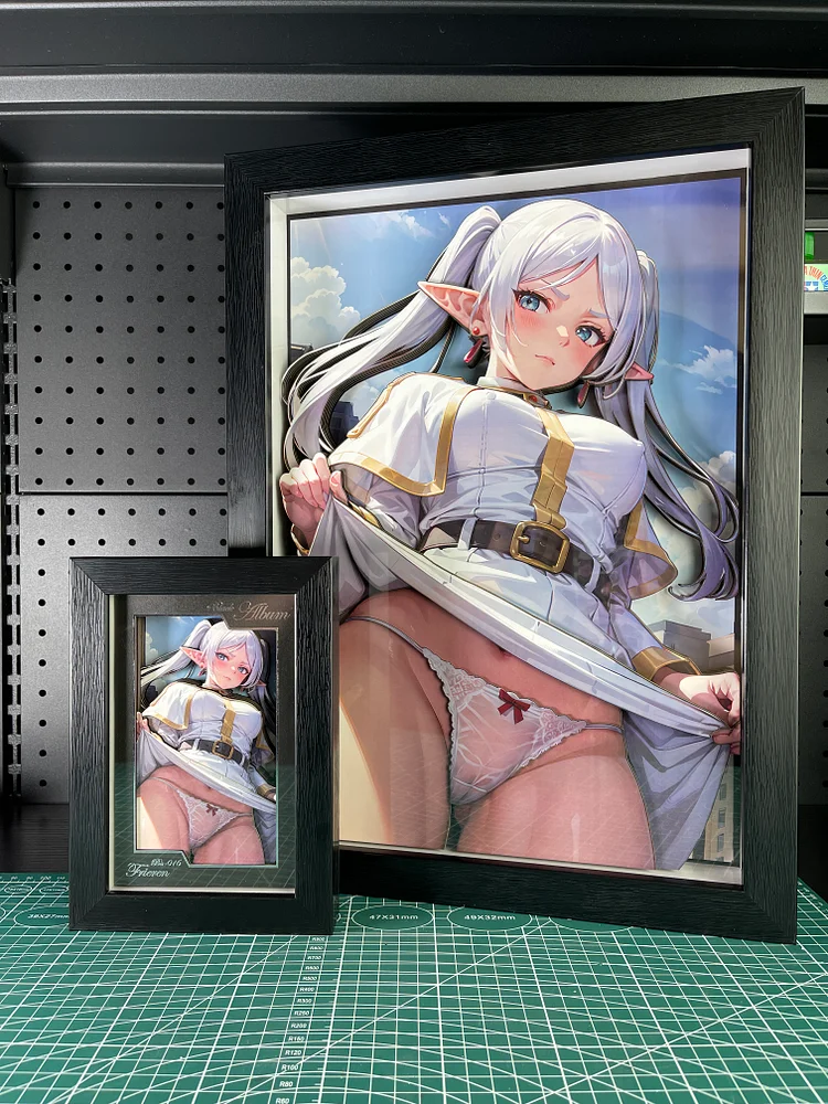 IN-STOCK Black Box Studio - Frieren at the Funeral - Decorative Painting of Frieren ( BA-016 ) & (BBLG-009) Scene (Adult 18+)-