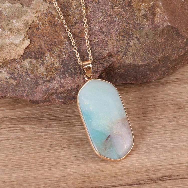 Natural Crystal Stone Necklace