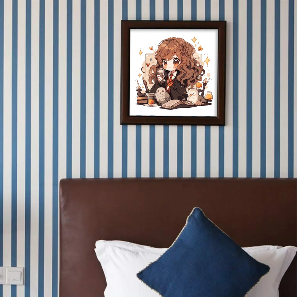 Diamond Painting - Full Round Drill - Hermione Granger(Canvas|40*40cm)