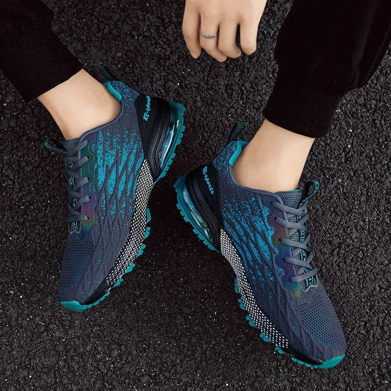 Size 39-46 Men's Low Top Sneakers Marathon Lightweight Running Shoes Large Size Breathable Sports Shoes Men Casual Trendy Shoes
