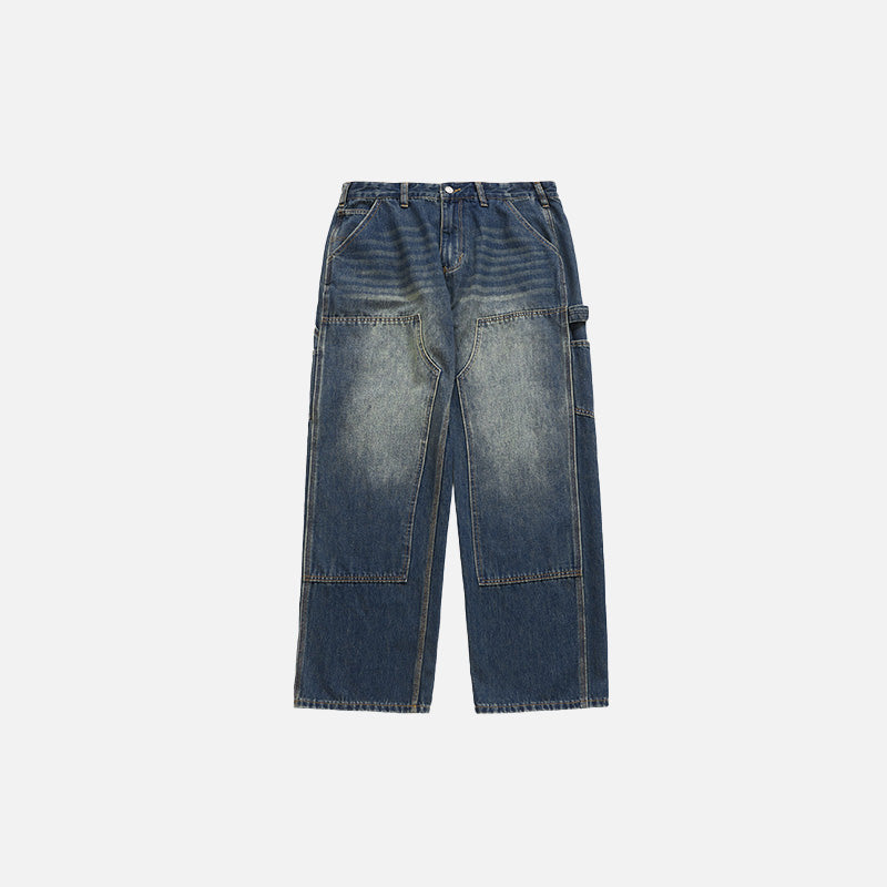 Wide-leg Baggy Cowboy Jeans