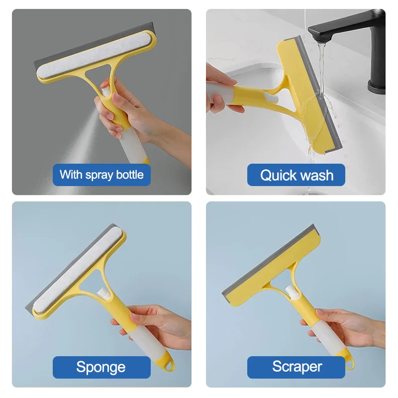 SAKER&reg; Window Squeegee with Spray