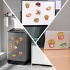 12 STÜCKE 2d flache DIY Diamant Kunst Kühlschrank Aufkleber für Wohnkultur (Pommes frites)