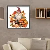 Diamond Painting -5D Full Round Drill Autumn Mushroom Gnome(40x40cm)