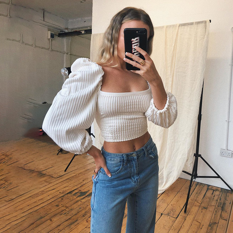 Ootddress White Vintage Ribbed Knit Tank Tops For Women Sexy Backless Bandage Summer Puff Sleeve Canale Cropped Top Streetwear 2025 29 Ootddress White Vintage Ribbed Knit Tank Tops For Women Sexy Backless Bandage Summer Puff Sleeve Canale Cropped Top Streetwear 2025