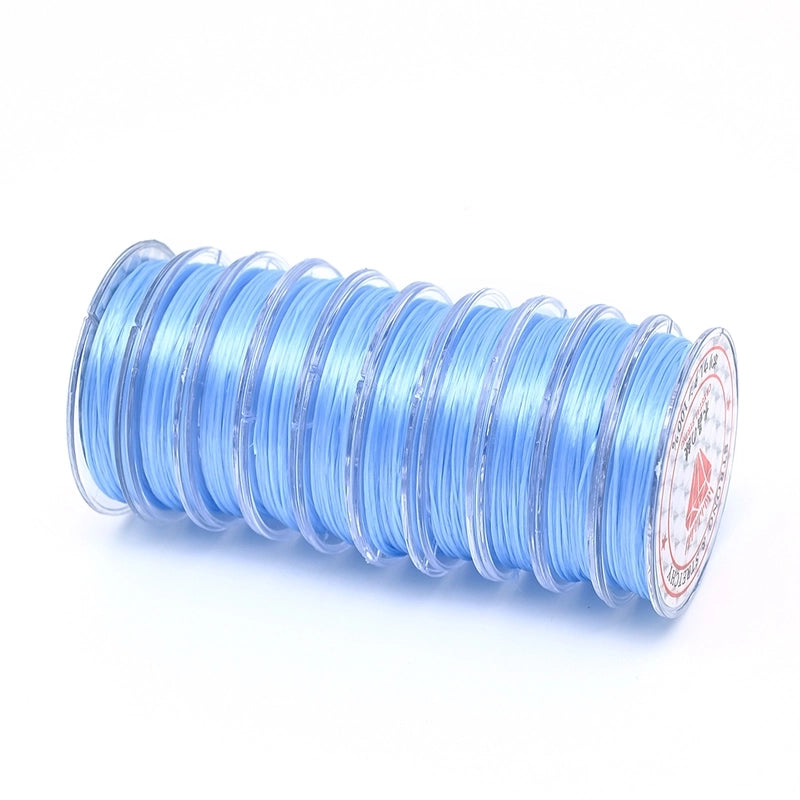 10 Rolls/Package Spandex Wire Diameter: 0.8mm Jewelry Accessories